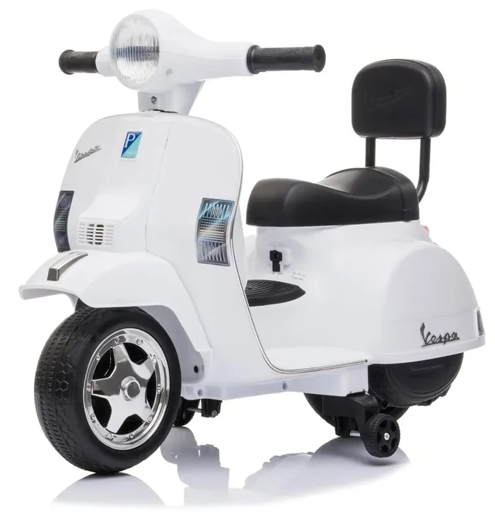 Piaggio Mini Vespa PX150 Elektro 6V für Kinder Weiß