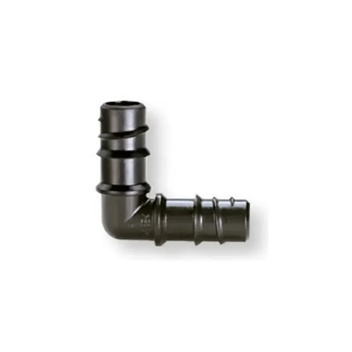 Raccordo ad angolo per tubo collettore