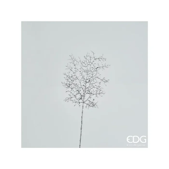 Ramo corallo argento h62cm