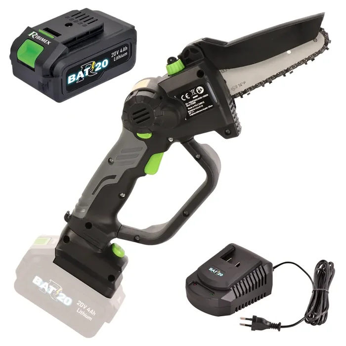 Ribimex PRBAT20/ELAG – Potatore manuale a batteria – 20V/4Ah