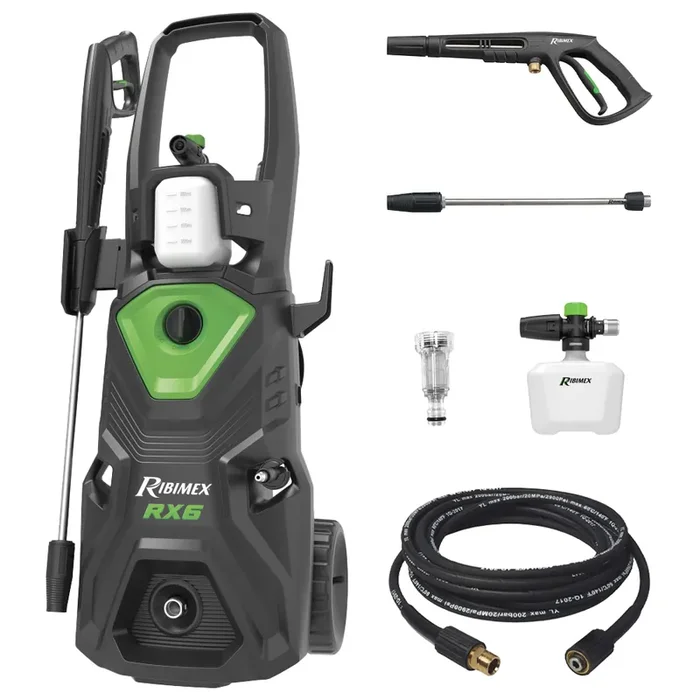 Ribimex RX6 – Idropulitrice ad acqua fredda – 180 bar max – Portata 460 lt/h