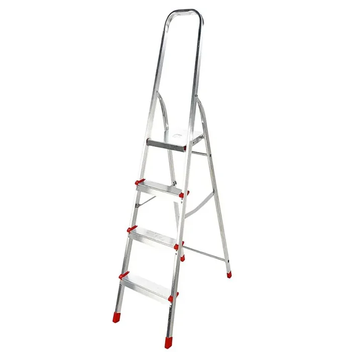 Scalandrino in alluminio con cavalletto Alice 4, 4 gradini, 1.49mt