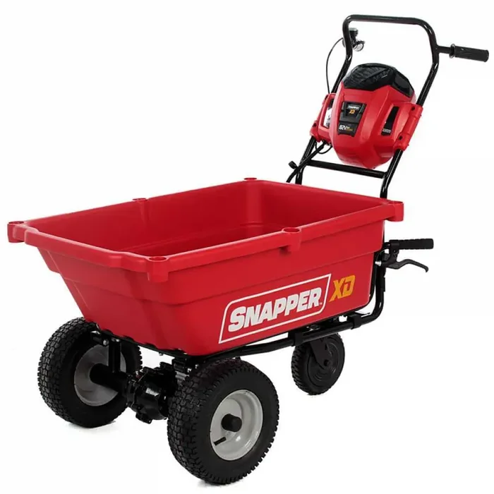 Snapper ESXDUC82 – Carriola elettrica a batteria – SENZA BATTERIA SENZA CARICABATTERIA