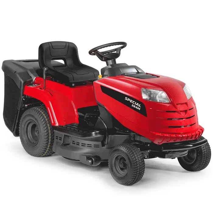 Special 384 M – Trattorino tagliaerba – Cesto di raccolta – Cambio meccanico