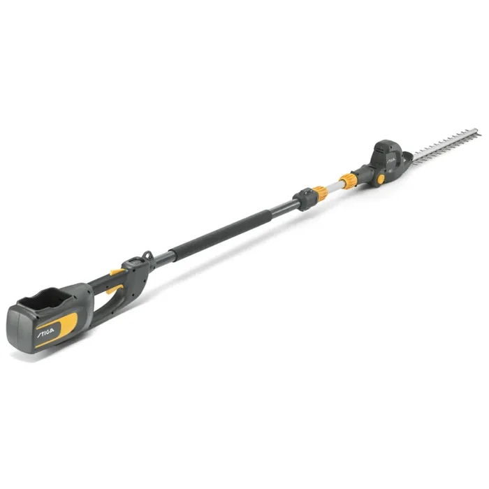 Stiga PH 700e – Tagliasiepi a batteria su asta di prolunga – Senza batteria e caricabatteria