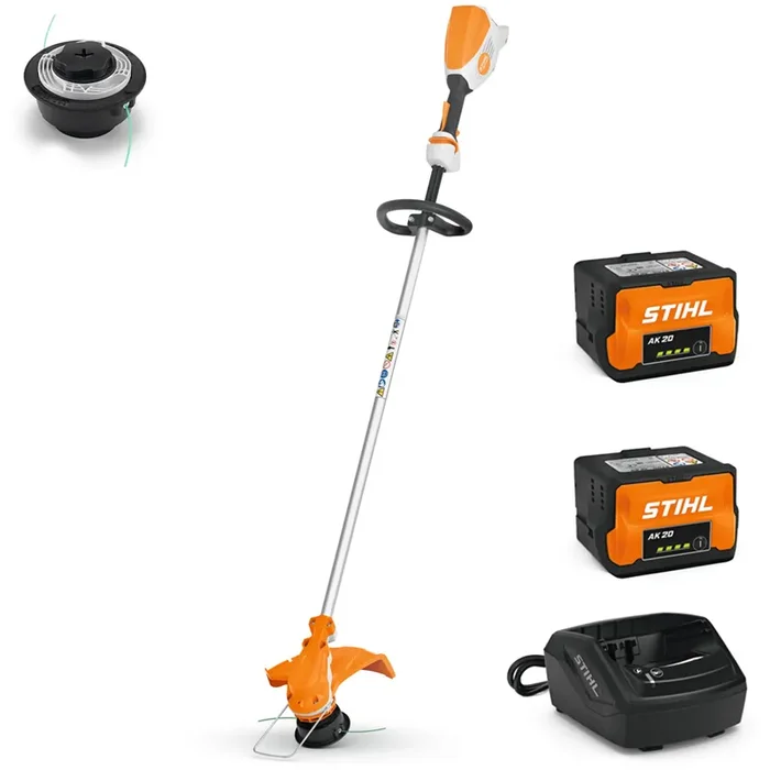 STIHL FSA 60 R – Decespugliatore con 2 batterie AK 20 – 36V 4Ah
