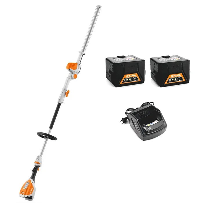 STIHL HLA 56 – Tagliasiepi su asta con 2 batterie AK 20 – 36V 4Ah