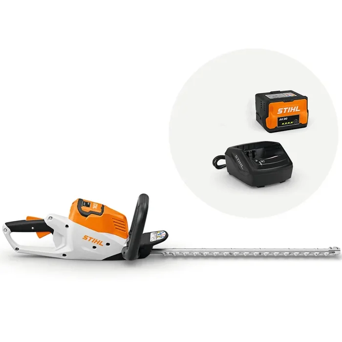 STIHL HSA 50 – Tagliasiepi con batteria AK 20 – 36V 4Ah – Lama 50cm