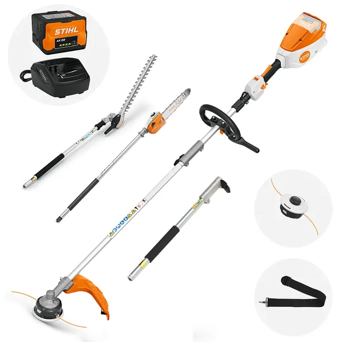 STIHL KMA 80 R – Decespugliatore multifunzione con batteria AK 20 – 36V 4Ah