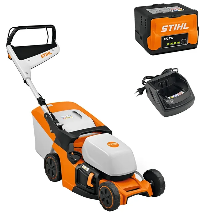 STIHL RMA 443 – Tagliaerba con batteria AK 20 – 36V 4Ah – Taglio 41 cm