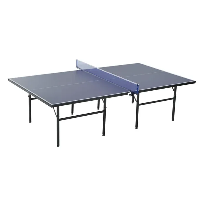 Tavolo da Ping Pong Indoor Pieghevole in Legno MDF e Acciaio 152.5x274x76 cm