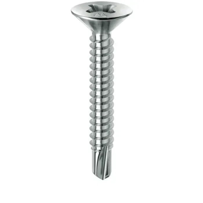 Viti perforanti Drillex testa svasata piana Mustad d.4,2mm