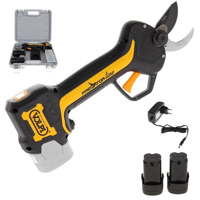 Volpi PV295 – Forbice elettrica da potatura – 2x 14.4V 2.5Ah