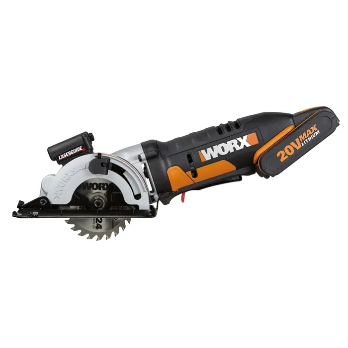 Worx sega circolare manuale compatta a batteria WX523